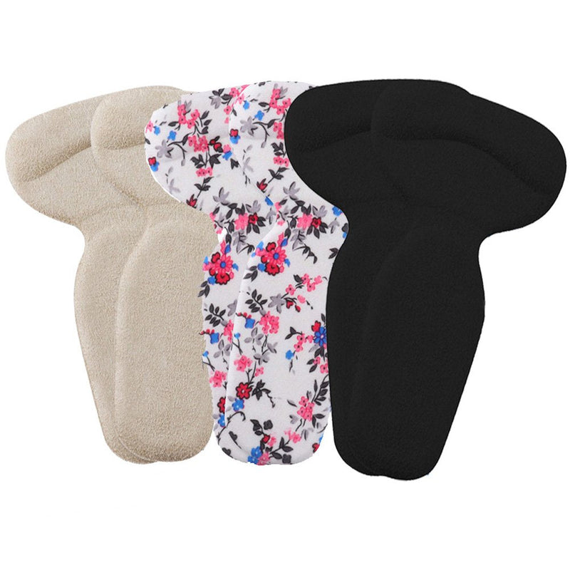 [Australia] - Bringsine Shoe Pads, High Heel Shoe Cushion Insole Inserts Pads, Heel Grips Back Liner Shoe Boot Cushion Heel Grips(3pairs) 