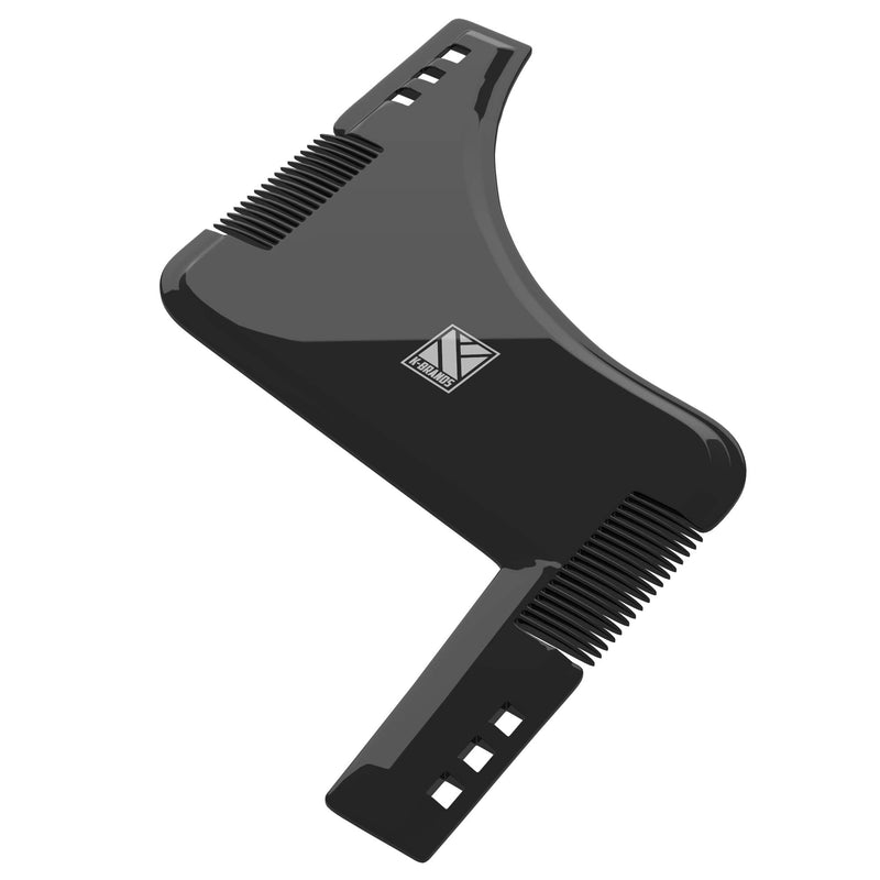[Australia] - Beard Shaping Tool for Men - Beard Shaper and Styler Template with Comb & Beard Pencil - by K-Brands 