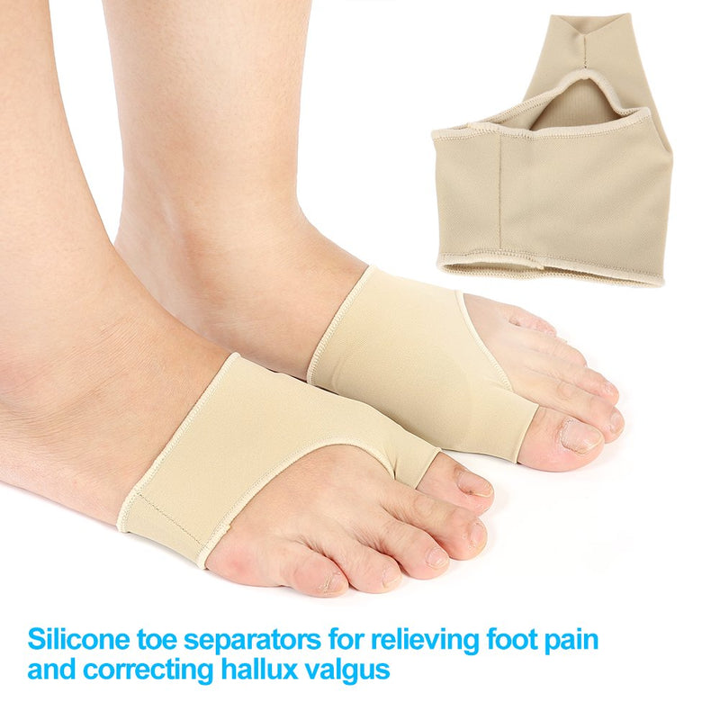 [Australia] - Bunion Corrector, Hallux Valgus Corrector, Silicone Straightener Toe Protector for Men and Women, Foot Care Pain Relief(L) L 