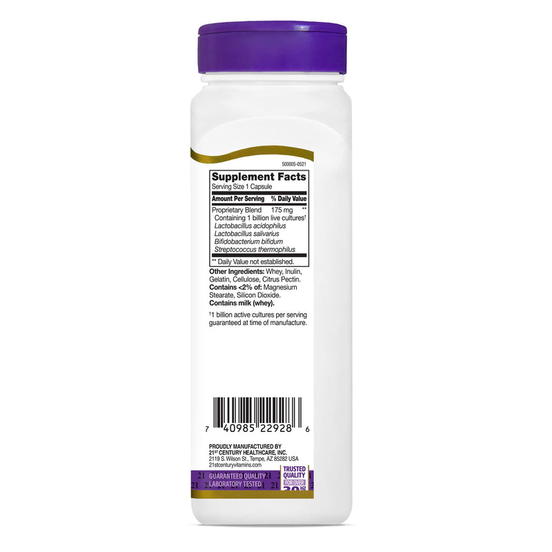 [Australia] - 21st Century Acidophilus Probiotic Blend, 150 Capsules 150 Count (Pack of 1) 