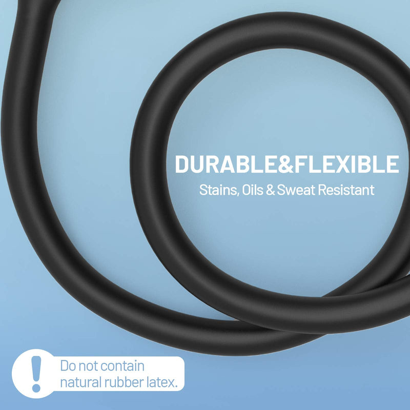 [Australia] - Dual Head Stethoscope for Medical and Home by FriCARE, Classic Lightweight Design, Stethoscope for Adult, Gift for Nurses, Doctors, Medical Students, 28 inch (Black) Black 