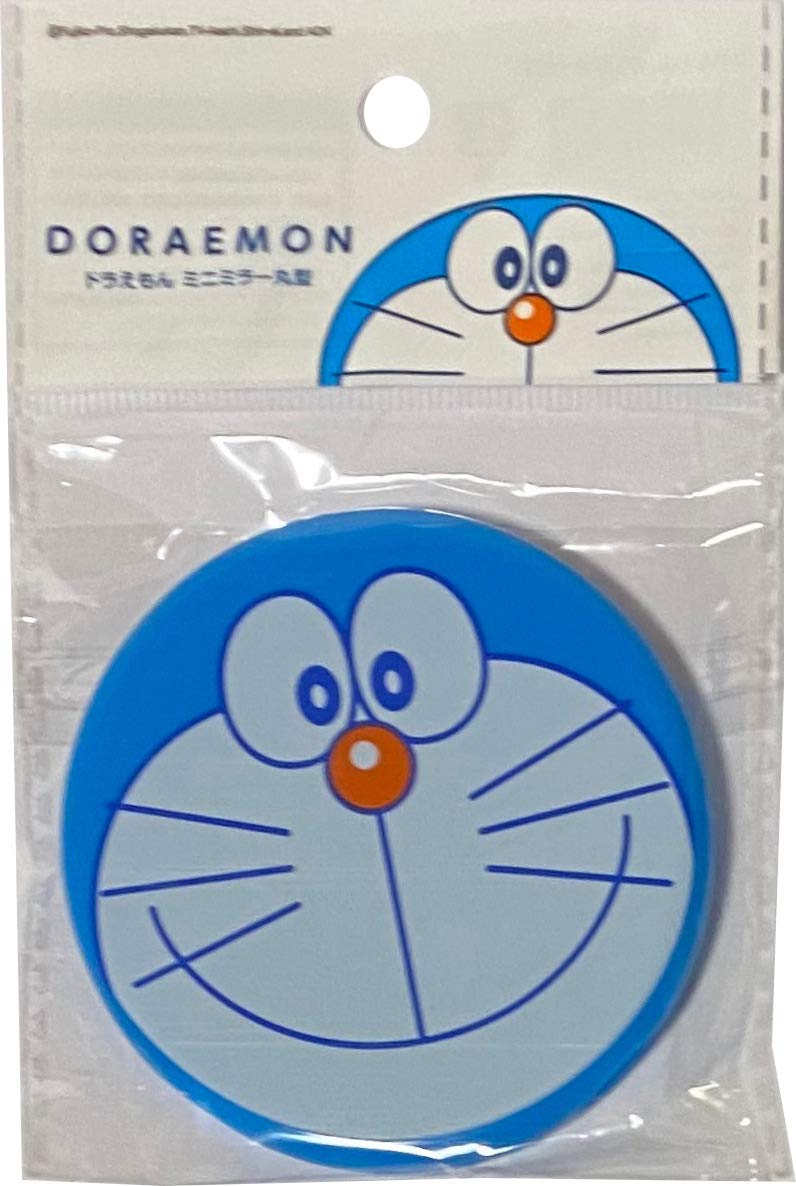 [Australia] - Eico Doraemon Handheld Round Shape Type Mini Mirrors Skin Beauty & Personal Care Tools 