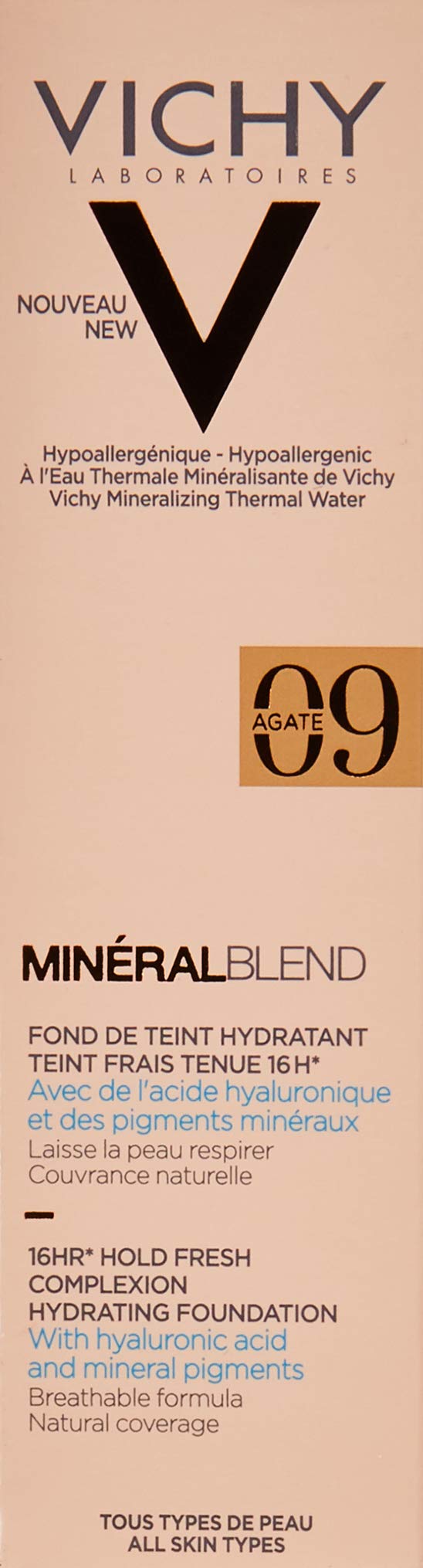 [Australia] - VICHY Mineral Blend Makeup 09 Agate 30 ml 