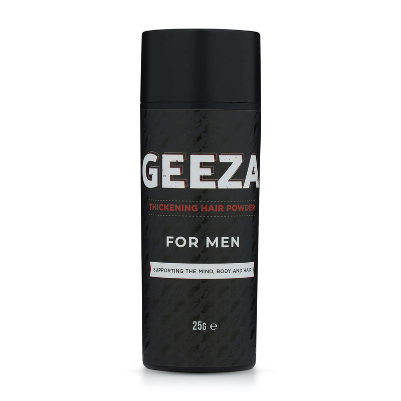 [Australia] - Geeza Hair Volume Powder, Hair Styling Products for Men Instant Volume Probably the Best Thickening and Styling Products in the World Strong Hold Grease Free Easily Washable and Reworkable 25g 