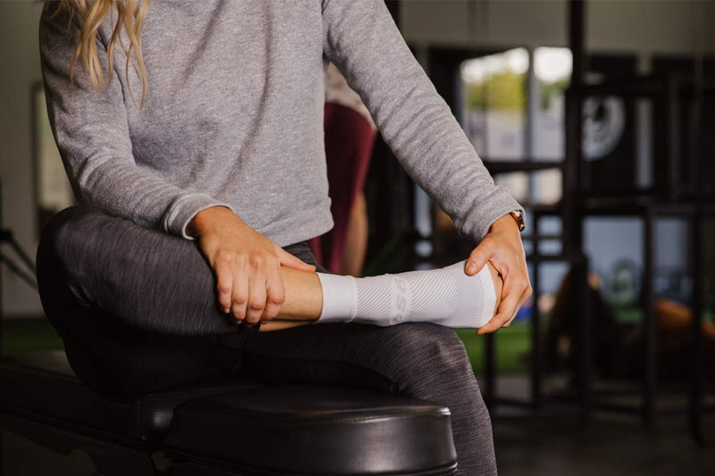 [Australia] - OS1st DS6 Decompression Sleeve (Single Sleeve) Resting Therapy for Moderate to Severe Plantar Fasciitis Medium 