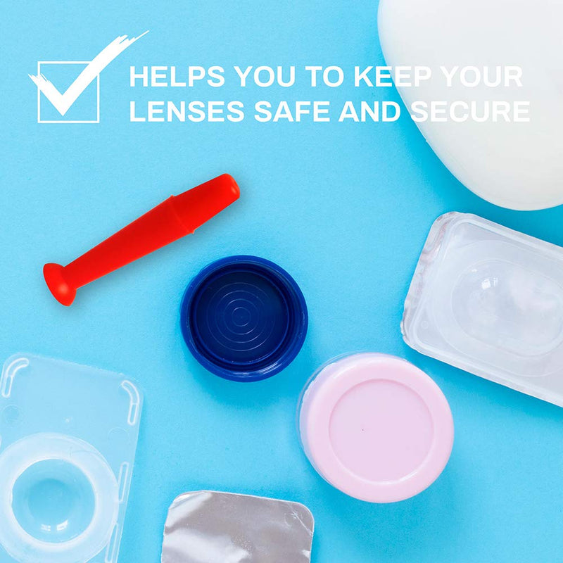 [Australia] - Suction Holder Inserter/Remover - Hard Contact Lens Only – Orange - 1 Piece by Sports World Vision 