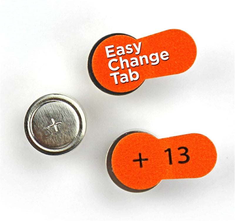 [Australia] - Powermax USA Size 13 Hearing Aid Batteries, Orange Tab, Made In the USA, 64 Count Size 13 (64 Count) 64-Count 