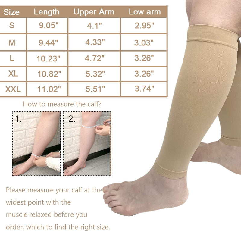 [Australia] - T.E.D. Anti Embolism Stockings, Calf Compression Sleeve for Shin Splint 