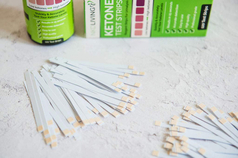 [Australia] - NKD Living Ketone Test Strips (120 Strips in 2 x 60 Keep Fresh Packs) Accurately Detect and Measure Your State of ketosis in Seconds. 