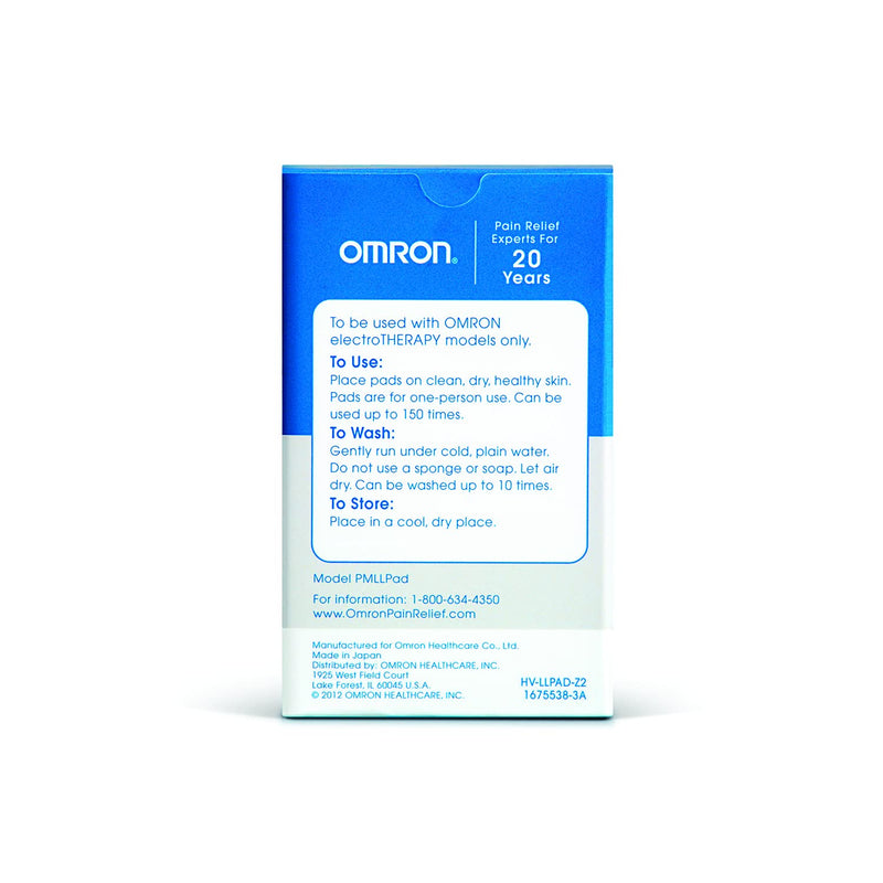 [Australia] - Omron Tens Therapy Pain Relief Long Life Pads, 2 count Regular Pads 