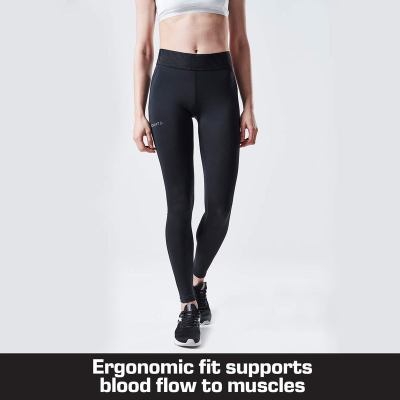 [Australia] - Craft Women's Training Core Essence Tights XS Black 