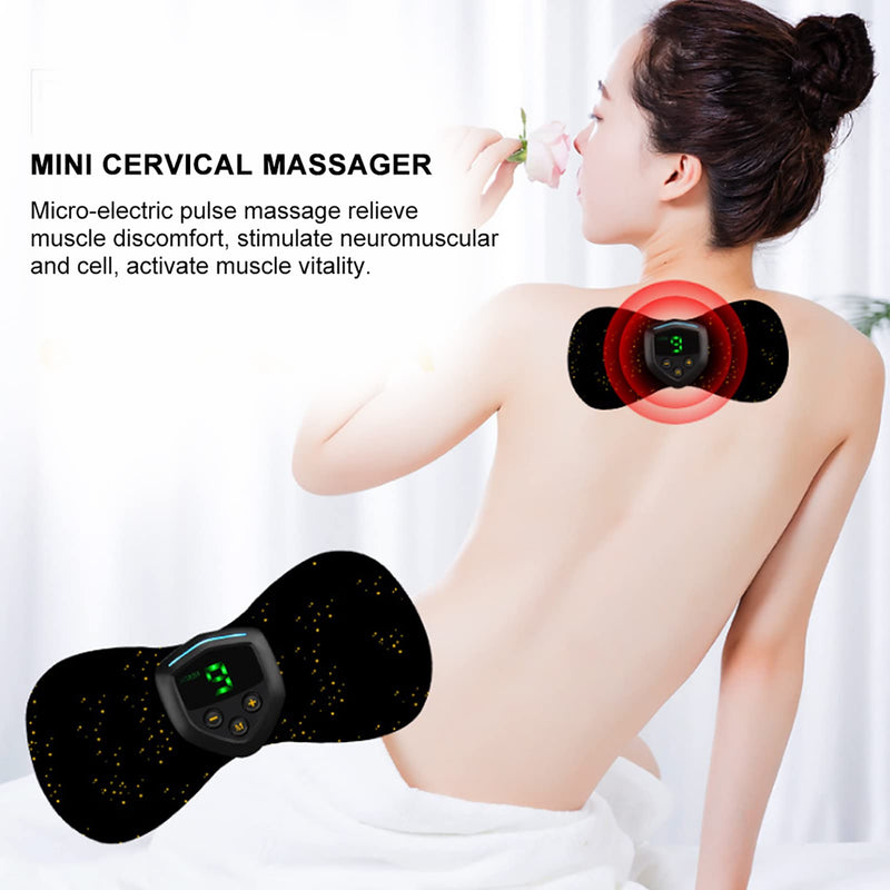 [Australia] - Wireless TENS Machine for Pain Relief, Electric Neck Massager, Pulse Muscle Stimulator, Electric Cervical Massager and Multifunctional Shoulder Arm Massager for Relaxation 