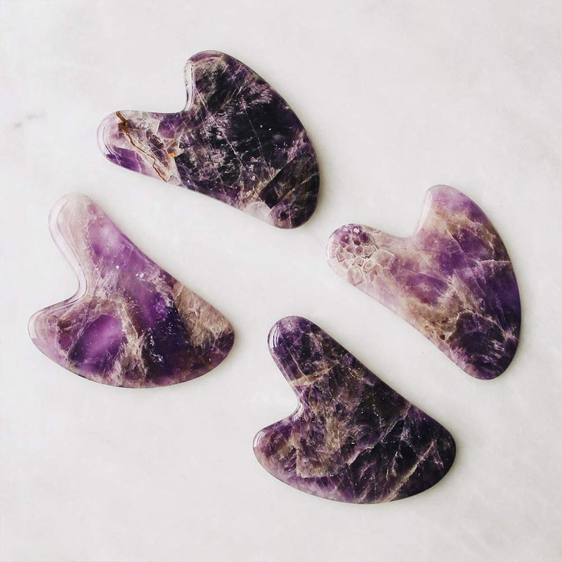 [Australia] - Mount Lai - The Amethyst Gua Sha Facial Lifting Tool | A Daily Ritual, An Act of Self Care 