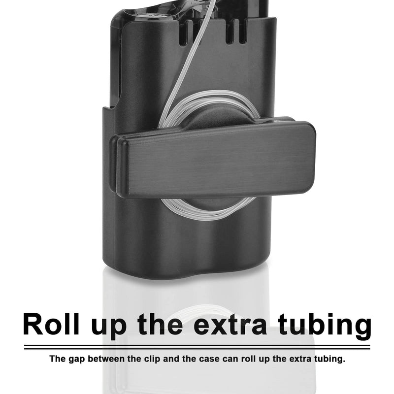 [Australia] - iGuerburn 360° Rotating Pump Case for Medtronic MiniMed 670G 770G 630G 640G 780G Pumps, MiniMed Insulin Swivel Pump Belt Clip for Diabetic (Black) Black 