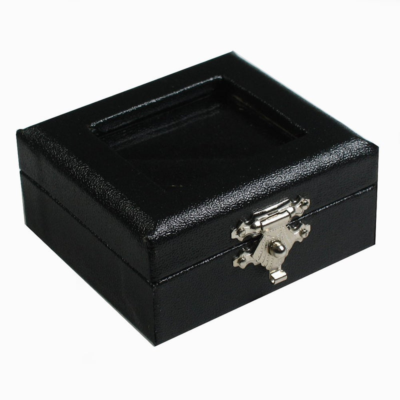 [Australia] - GOLbox A TOP Glass Gemstone GEM Display Box Size 5.5x5x2.5 cm (2.2X1.9x1 INCH) Coin Diamond Jewelry 