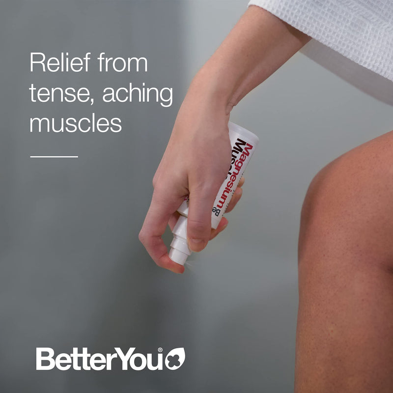 [Australia] - BetterYou Magnesium Oil Spray for Muscles, 3.38 Fl Ounce Magnesium Muscle Body Spray 