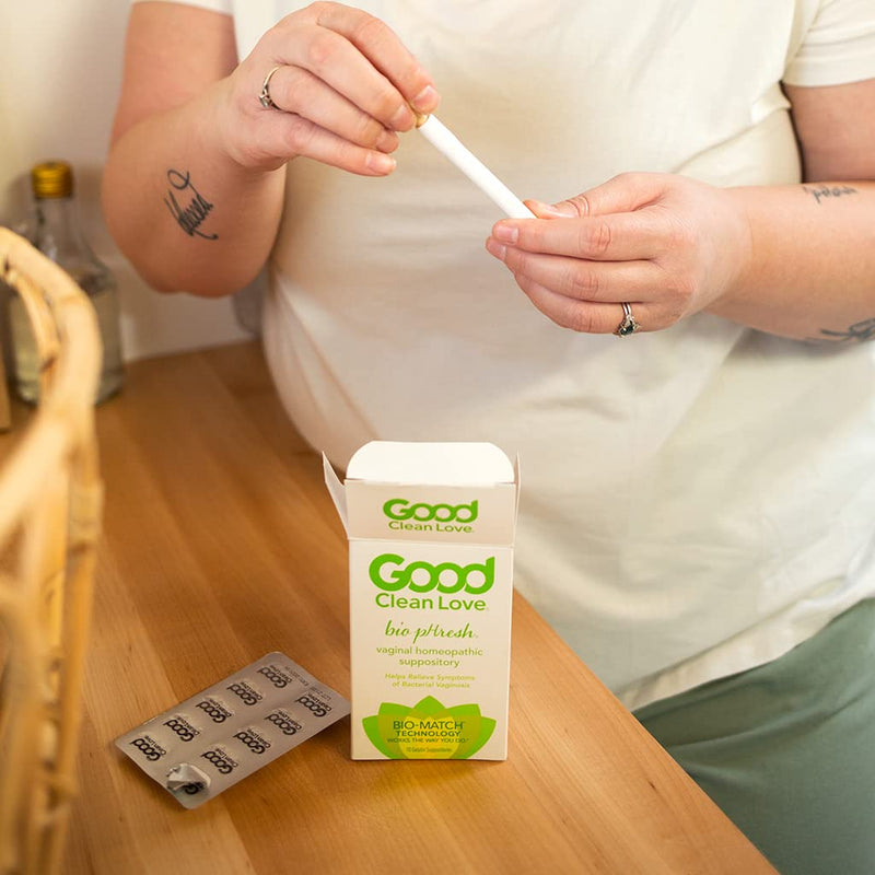 [Australia] - Good Clean Love BiopHresh Vaginal Homeopathic Suppository, Bacterial Vaginosis Treatment for Women, Relieves Itching & Irritation, Promotes Urinary Tract Health, 10 Capsules 