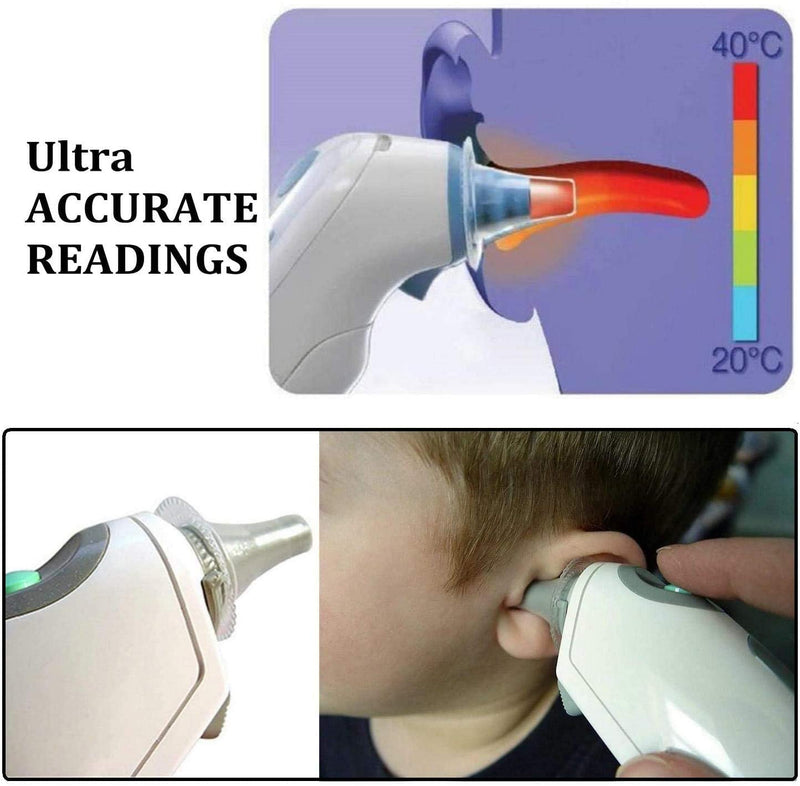 [Australia] - 500 PACK Disposable Ear Thermometer Probe Covers Refill Lens Filters for All Braun Models and Digital Thermometers White 