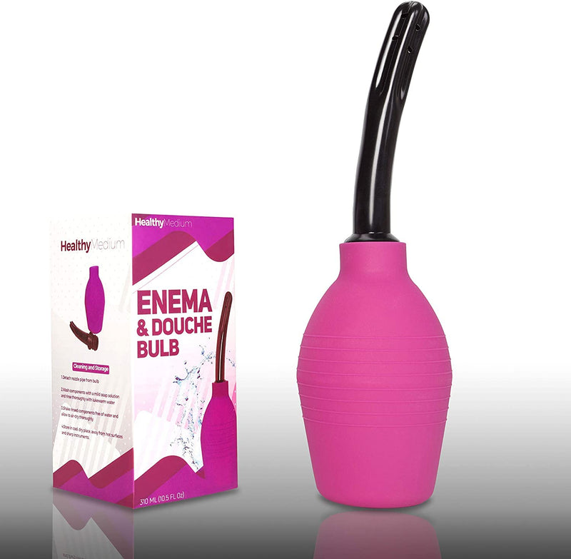 [Australia] - Enema Bulb for Men or Women - Douche Cleaner - 310 ml Capacity (Purple Color) Purple -310ml 