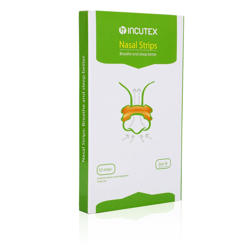 [Australia] - Incutex 50x Snore Stopper Anti Snoring Nasal Strips Stop Snoring Nose Strips, Medium 