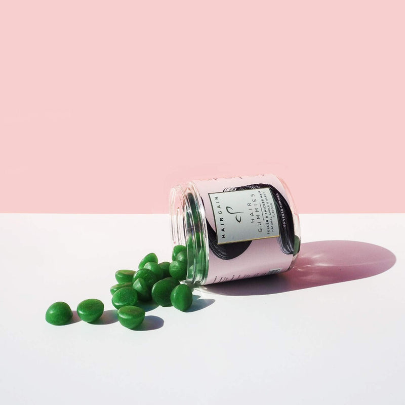 [Australia] - Hair Gain Hair Gummies 1 month supply 60 Gummies Fuller Thicker Hair in one month 