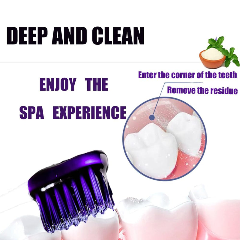 [Australia] - Purple Toothpaste for Teeth Whitening, Purple Toothpaste, Purple Corrector Toothpaste, Teeth Whitening Toothpaste, Tooth Paint Teeth Whitening Booster 