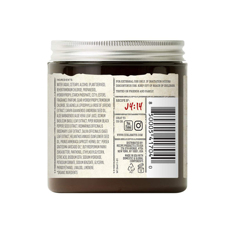 [Australia] - Curlsmith - Double Cream Deep Quencher - Vegan Moisturising Deep Conditioner for Ultra Dry, Wavy, Curly or Coily Hair (8oz) 8 Fl Oz (Pack of 1) 
