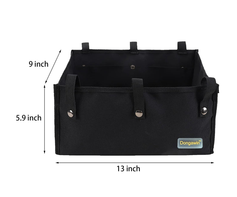 [Australia] - Dongawin Walker Bag Under Seat for Wheel Rollator, Rollator Bag Tote Organizer Pouch Storage to Walkers for Senoirs, Walker Accessories. (Small, Black) small 