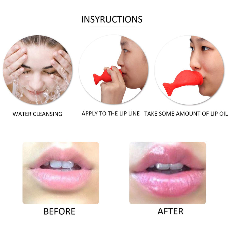 [Australia] - Lip Plumping Enhance - Soft Silicone Lips Enhancer Plumper Tool Device - Enlarge Mouth Lips Enlargement Tools Plumping Bigger Lips Device Christmas Gift 