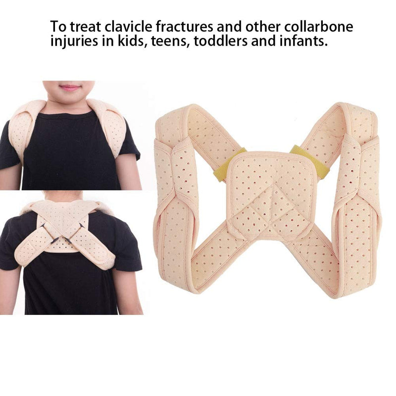 [Australia] - Clavicle Support, Clavicle Brace & Posture Corrector, Kids Back Brace Shoulder Belt for Injuries & Fractures and Shoulder Support Strap for Upper Back Straightening 