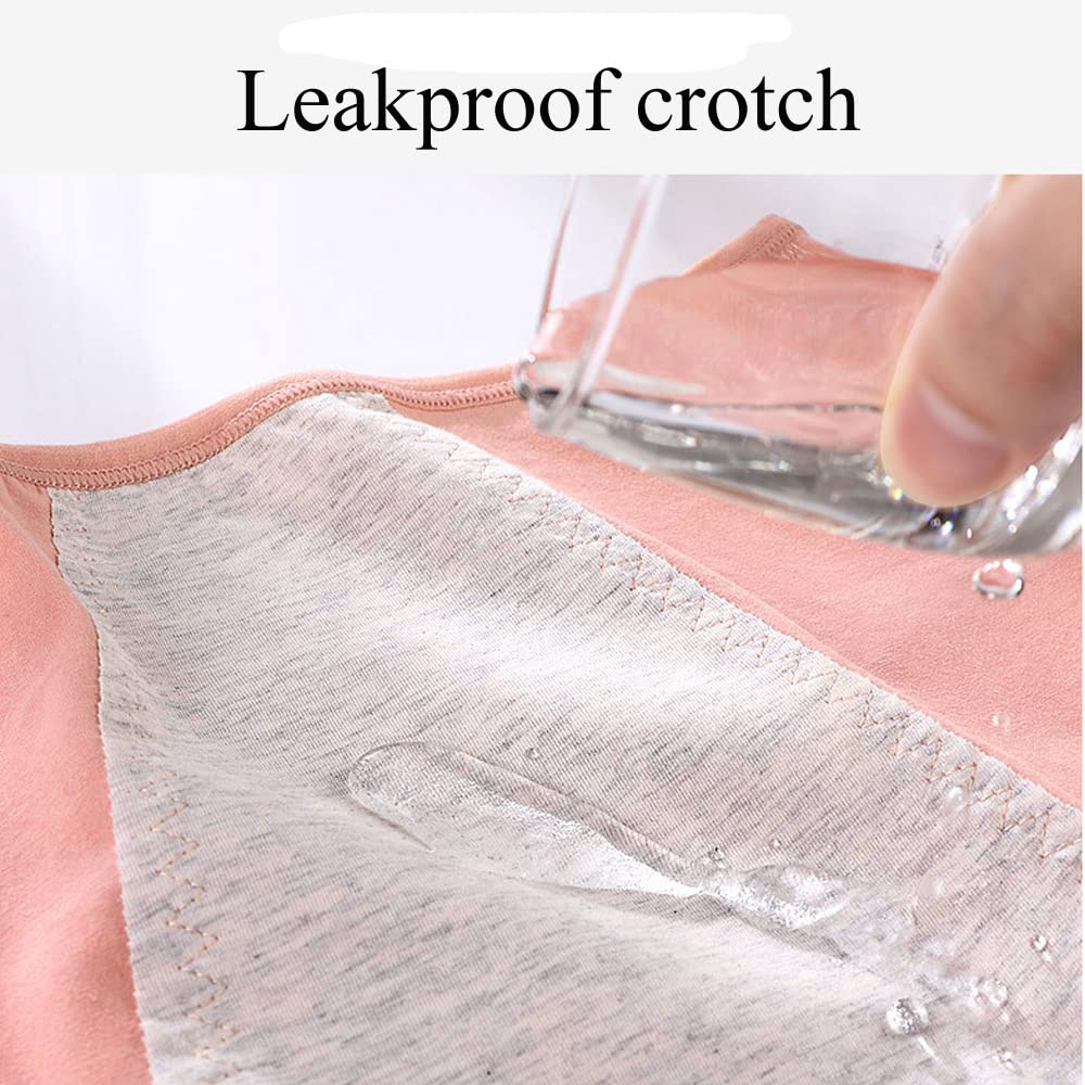 Yintry Teen Girls Menstrual Period Panties Breathable Cotton