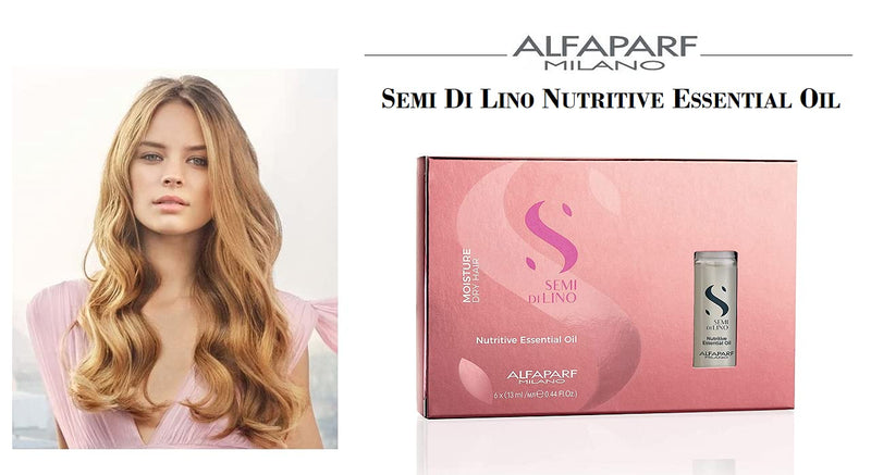 [Australia] - Alfaparf Milano Semi di Lino Moisture Nutritive Essential Oil, 78 ml 