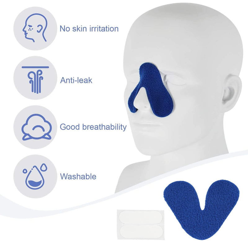 [Australia] - Breathing Machine Nose Pad for CPAP Mask, Sleep Apnea Mask Comfort Pad CPAP Supplies for CPAP Machine, Nasal Pads for Most Masks Nasal Facial Cover 