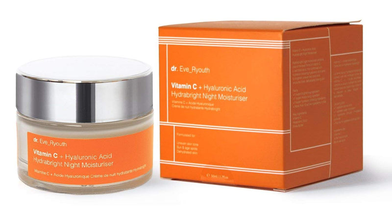 [Australia] - dr. Eve_Ryouth New! Vitamin C + Hyaluronic Acid Hydrabright Night Moisturiser 50ml 