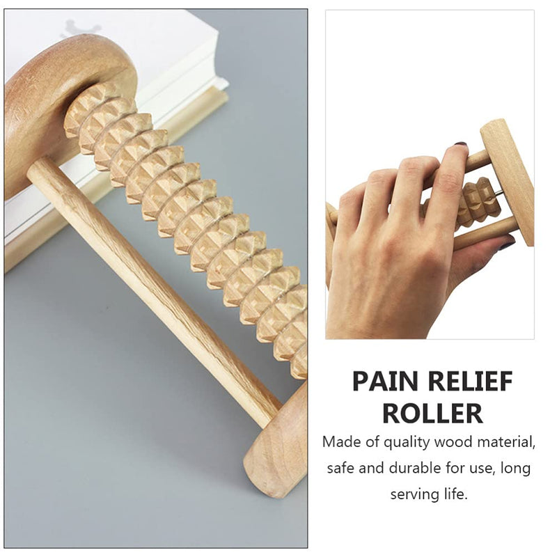 [Australia] - Lurrose Shoulder Massagers Foot Massager Roller Deep Tissue Massager Trigger Point Shiatsu Acupressure Reflexology Tool for Plantar Fasciitis Plantar Fasciitis Roller 