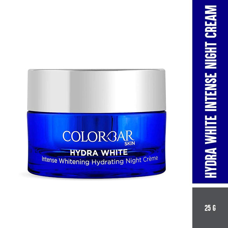 [Australia] - Colorbar Hydra White Intense Whitening Night Cream 25g, No parabens, No sulphates, No silicones, 100% Vegetarian 