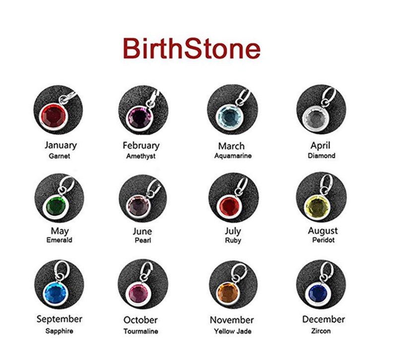 [Australia] - memorial jewelry Birthstone Personalized Airplane Mens Cremation Ashes Jewelry Initial Necklace October-Tourmaline 