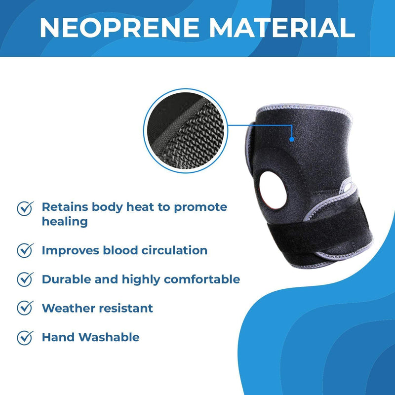 [Australia] - Kedley Elbow Support for Arthritis, Tennis Elbow Pain, Epicondylitis Pain, Golfers Elbow Pain & Gym Elbow Pain - Neoprene Elbow Strap for Upper Elbow Strain Relief - Elbow Brace with Adjustable Strap 