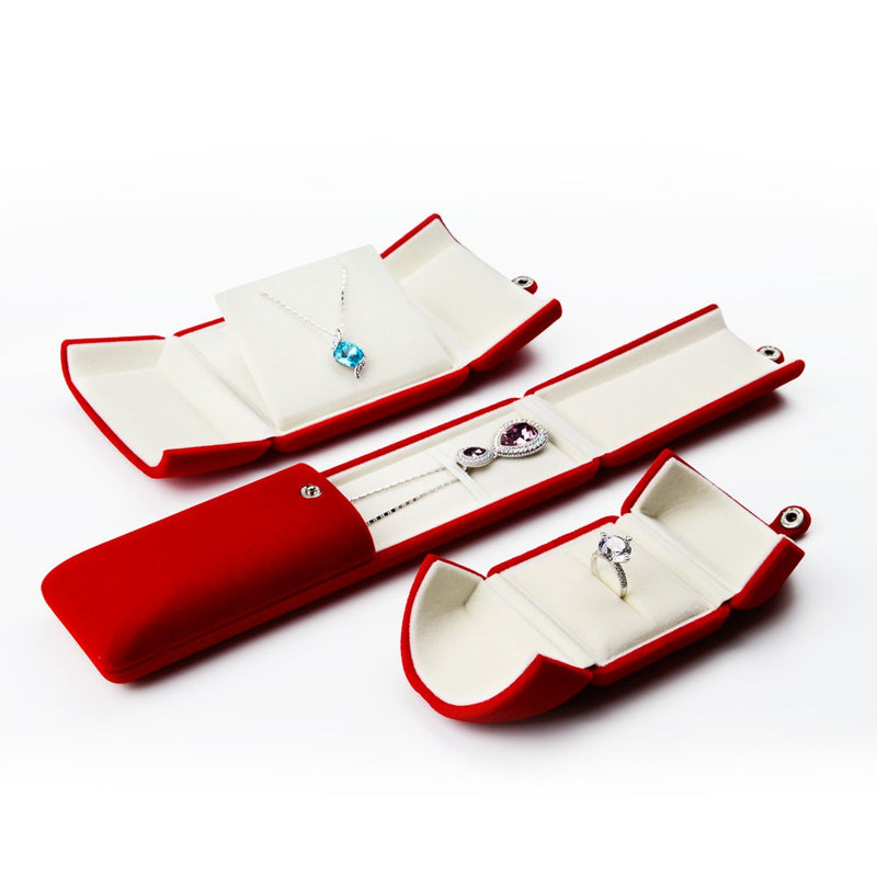[Australia] - Oirlv Red Jewelry Gift Box Bracelet/Bangle Storage Boxes Bracelet Box 