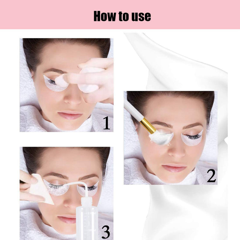 [Australia] - Eyelash Cleaning Brush Makeup Brushes Extension Eyelash Lash Peel Off Nose Blackhead Cosmetic Brush Remover Clean Washing Cleanser Soft Whitehead Tools Makeup Brush (8pcs White) 