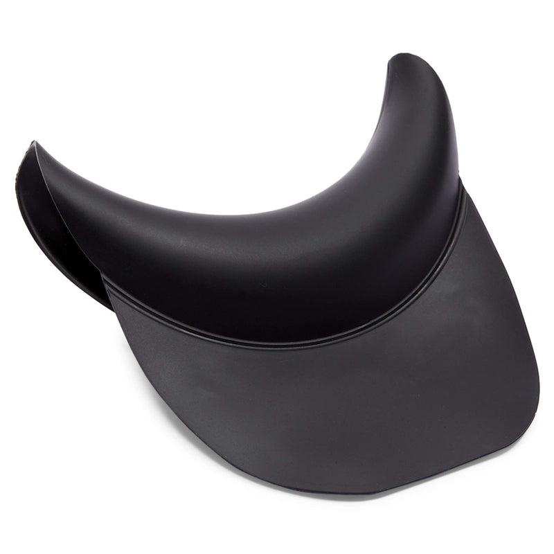 [Australia] - Okuna Outpost Neck Cushion for Hair Salon Shampoo Bowl (Black, 7.5 x 7.5 x 1.5 in) 