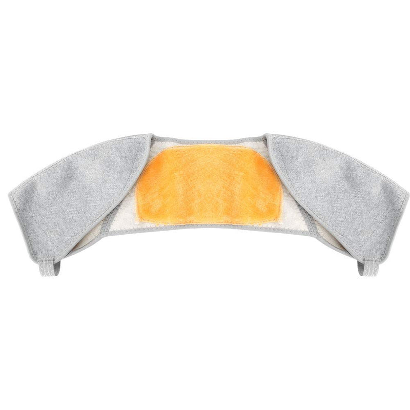 [Australia] - Double Shoulder Support Brace Heating pad for the neck and shoulders with Gold Fleece, Light Weight, Soft and comfortable for Winter Warm Pain Relief Protective Brace (M) M 