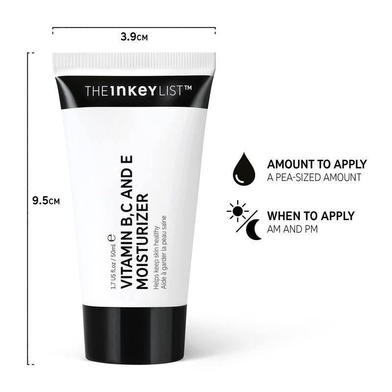 [Australia] - The INKEY List Vitamin B, C and E Lightweight Daily Face Moisturiser to Keep Skin Healthy 50ml 