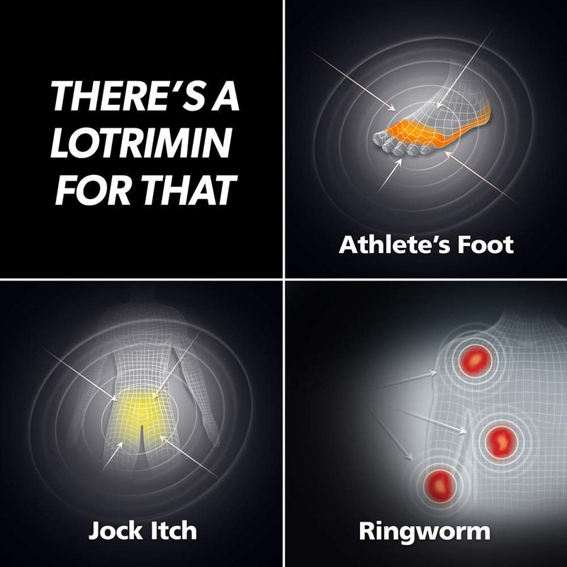 [Australia] - Lotrimin AF Athlete's Foot Powder Spray, Miconazole Nitrate 2%, Clinically Proven Effective Antifungal Treatment of Most AF, Jock Itch and Ringworm, 4.6 Ounces (133 Grams) Spray Can (Pack of 3) 