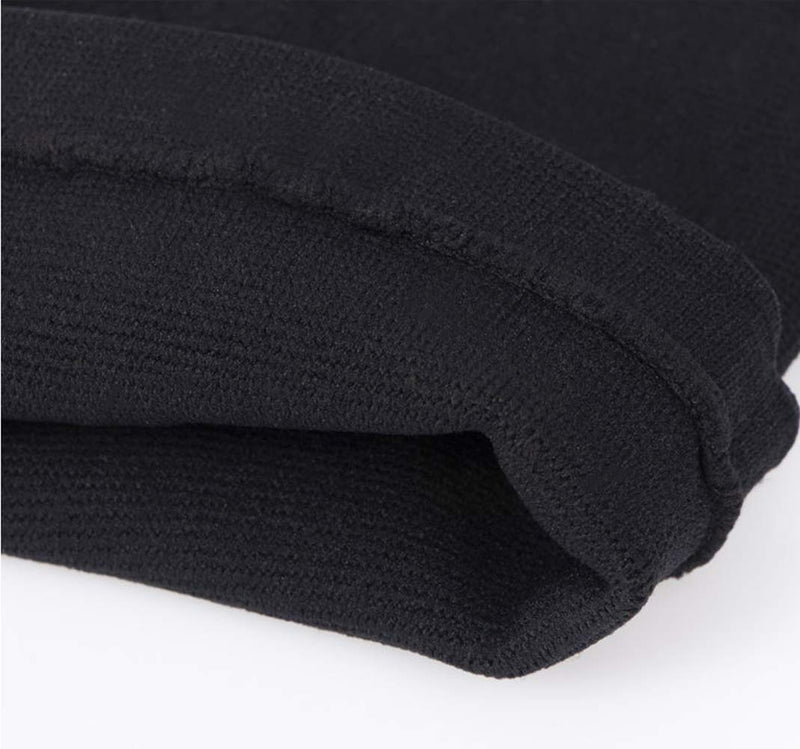 [Australia] - (One Pair) Bamboo Fabric Knee Sleeves for Knee Support, Circulation Improvement & Pain Relief,Sport Compression for Running, Pain Management, Arthritis Pain Women & Men (Black, Medium) black Medium (1 Pair) 