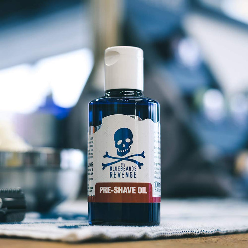 [Australia] - The Bluebeards Revenge, Pre Shave Oil for Men, Vegan Friendly Oil for Sensitive Skin, Helps to Prevent Skin Irritation, 100ml 100 ml (Pack of 1) 