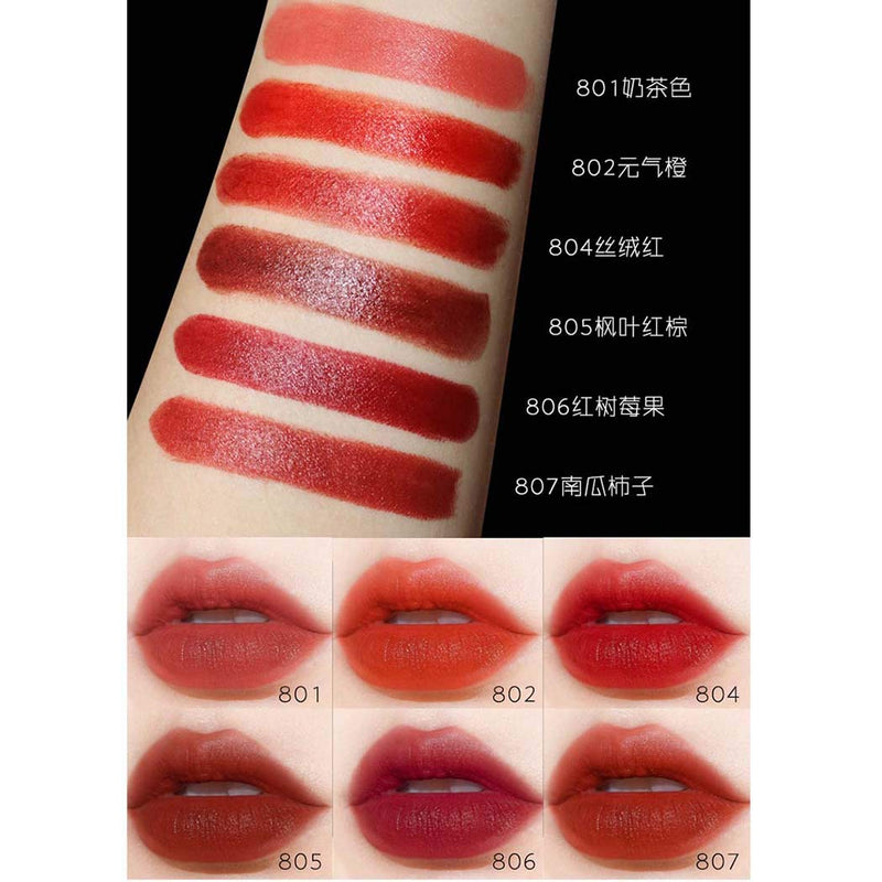 [Australia] - Kisshine Lipsticks Matte Lipstick Long Lasting Smooth Lips Cosmetics Makeup Gift for Women and Girls (Red 805#) Red 805# 