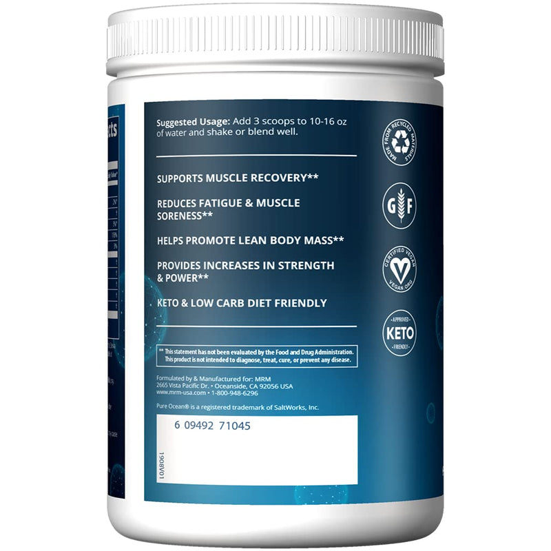 [Australia] - MRM Nutrition Reload BCAA+G Post-Workout Recovery| Island Fusion Flavored| 9.6g Amino Acids| with CarnoSyn®| Muscle Recovery| Keto Friendly| 26 Servings 