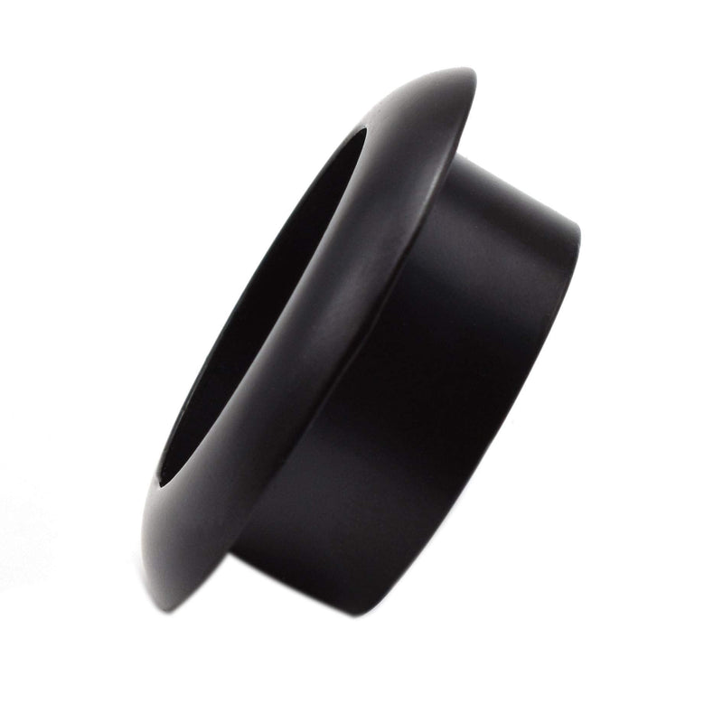 [Australia] - 1 Inch(25mm) Zinc Alloy Desk Hole Cover Grommets Black Wire Cord Cable Organizer for Computer Desk Cabinet 25mm(1 inch) 