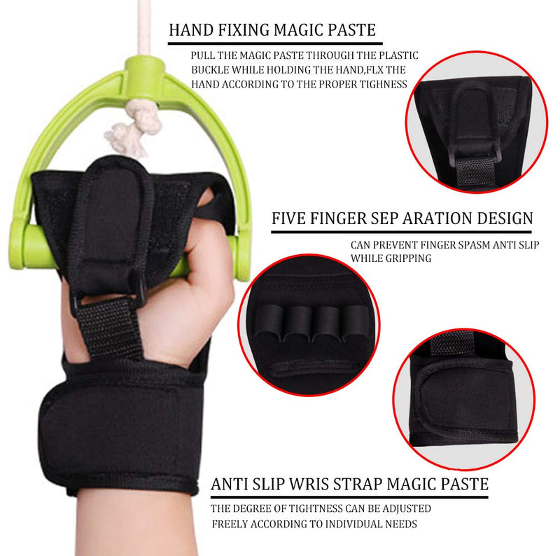 [Australia] - Finger Splint Brace ability,KIKIGOAL Finger Gloves Brace Elderly Fist Stroke Hemiplegia Hand Training 